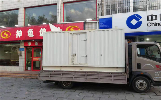 福鼎出租发电机施工案例